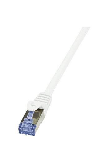 LogiLink S/FTP Cat6a Cable, LSZH, Copper, 5m, White, AWG26, Double Shielded