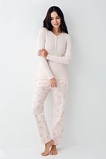 Pierre Cardin Women's Camisole Pajamas Set, Top Camisole Bottom Cotton Modal