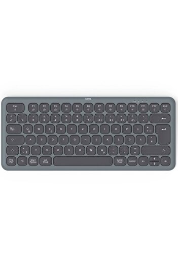 Hama Tastatură wireless WK-500, multi-dispozitiv, radio+Bluetooth, neagră