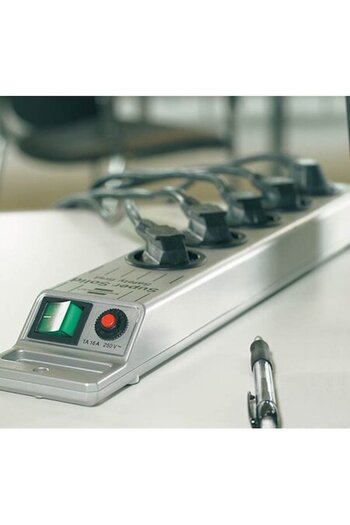 Brennenstuhl Extension Cord 5 Sockets Brennenstuhl, 2.5 m, Silver