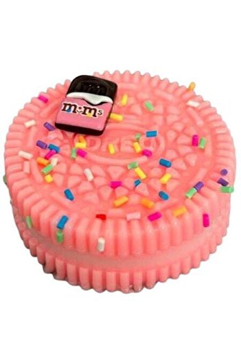 Oreo Interactive Toy Squishy, white-pink, anti-stress, 3 years, soft