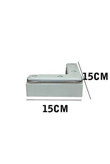 HOMDEP Sofa Armchair Tv Unit Console Upgrade L Model Plastic Leg White 5cm 4 Pieces