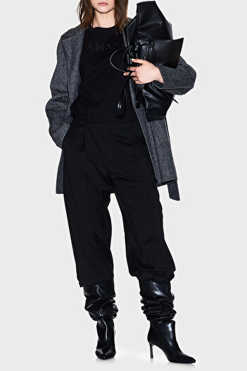 Armani Exchange 100% βαμβακερό μπλουζάκι με λογότυπο με λαιμόκοψη XW001364 AF15085