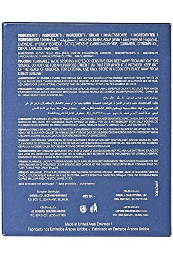 DORALL COLLECTION Dural Collection DC for Men OD Toilet 100ml
