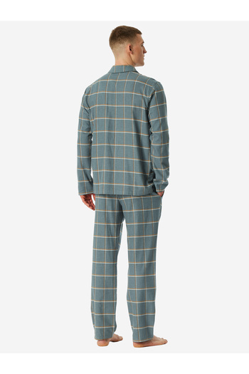 Schiesser Pyjama Selected Premium Warming Schlafanzug Schlafmode Bequem