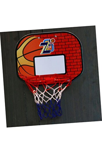 COOYA 1Set Mini Wall Mounted Basketball Suction Cup Basketball Board for Indoor Plastic Basketball Sports