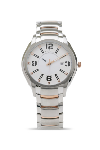 Philippe Moraly Men's Analog Wrist Watch M1321CRW - 32 mm