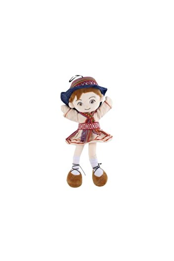 OEM Plush Doll Boy Singing Romanian Folk Music, 36 cm