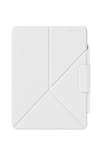 PITAKA iPad Pro 13 2024 MagEZ Folio 2 Protective Case, White