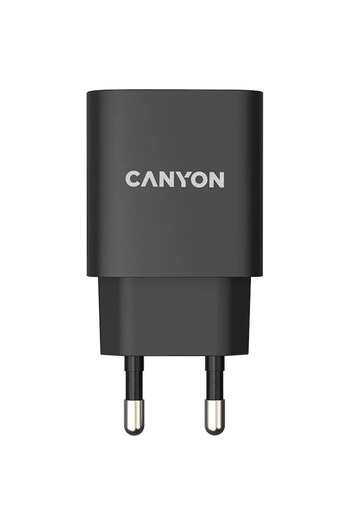 CANYON Încărcător USB-C H-20 cu încărcare rapidă PD 20W, negru