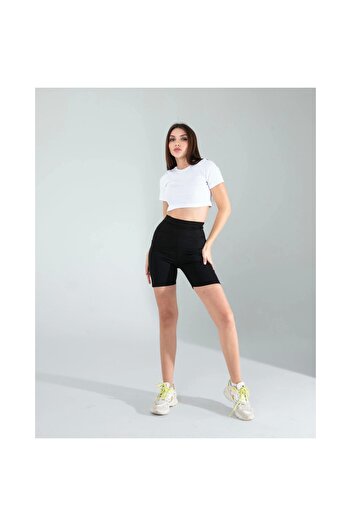 Melek Moda White Corded Camisole Mini Blouse