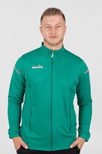 Diadora Alto 25 Camping Tracksuit Single Top Πράσινο