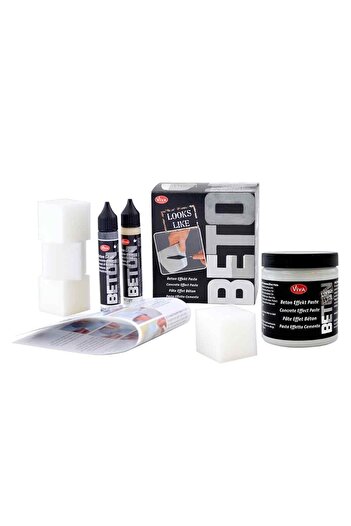 Viva Decor Creative set CONCRETE, creating concrete effects, VIVA DECOR, 8 pieces