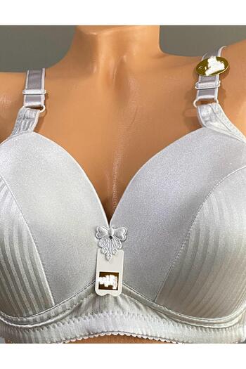 Pardon Balen Tul Detail Fixed Strap Bra 806