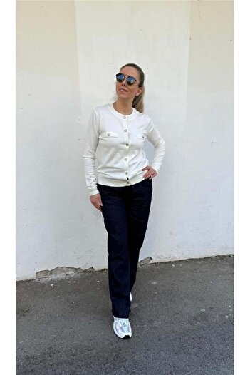 JM Flota Buttoned Cardigan with Pockets