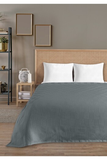 Evim 100% Cotton Single Indigo Hotel Pique Set 160 X 230 cm