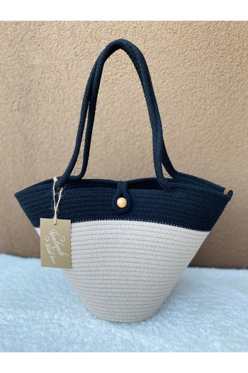 ELÇİÇEK HOME Straw Bag, Arm Bag, Beach Bag