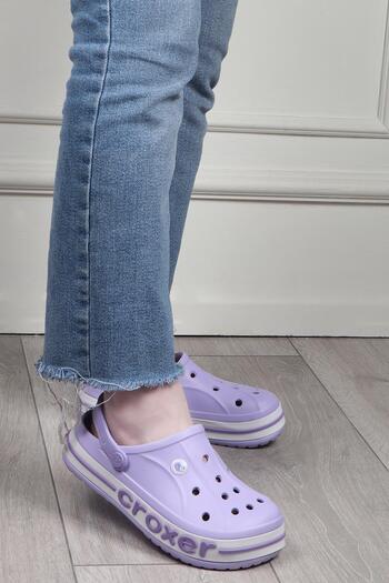 WALKWAY 216 g Lilac Unisex Lightweight Flexible Sabo Slippers