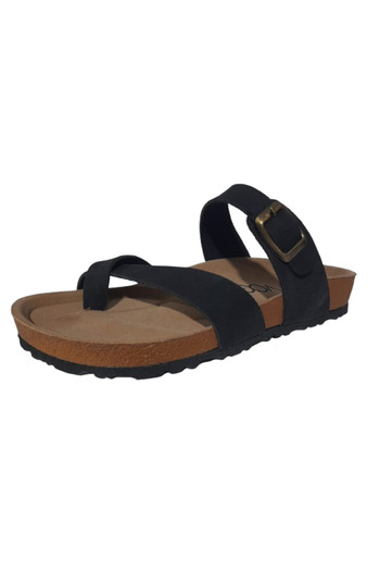 Voga Flip-flops negri confortabili, ușori și eleganti pentru femei