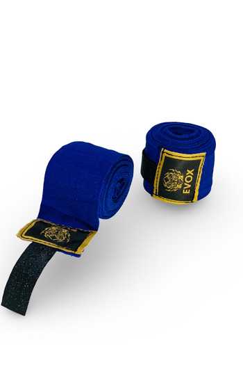 RUBBEL Elastic Boxing, Kickboxing and Muay Thai Bandage Special Woven Elastic Bandage (Double) 3.5 Meters