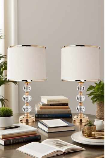 571 Store 2 Pcs Glass Stone Series Table Lamp Shade-Night Lamp - Decor Lighting