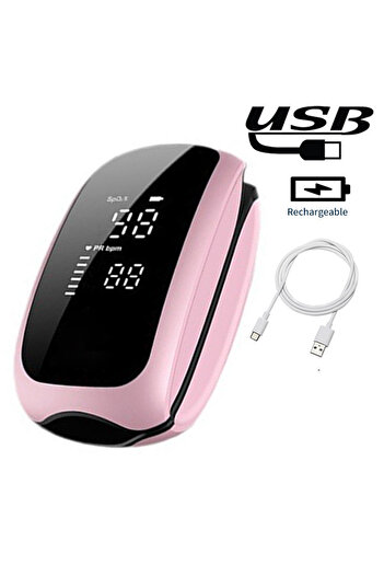 Choice11 Oximeter 2 Rechargeable Oximeter Infrared Fever Thermometer Digital LCD Infant Adult Non-contact Las