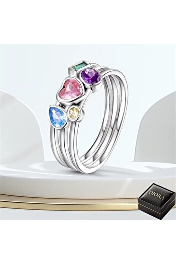Belora Royal Blue Silver Ring, Diora brand - 8