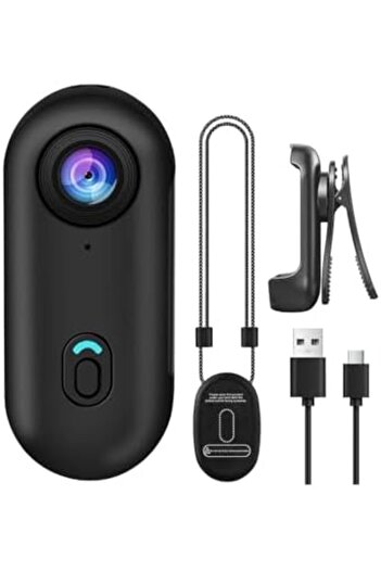 Generic 4K Wearable Mini Sports Camera with Magnetic Mount – Action Camera for Vlogging