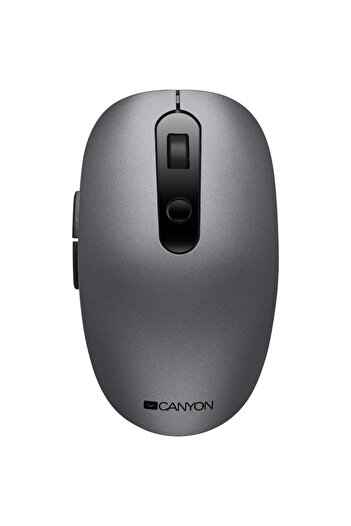 CANYON Mouse MW-9, Wireless, 6 Buttons, 1500dpi, Gray