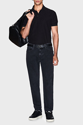 Armani Exchange Cotton Slim Fit Normal Waist Narrow Leg Jeans Men's Denim Pants Xm001512 Af14604 M8088