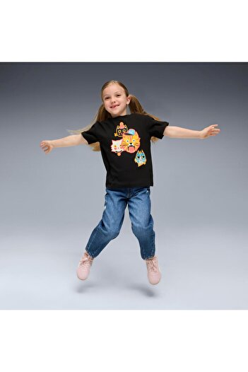 Puma Moody Cat Tee Unisex Kids T-Shirt