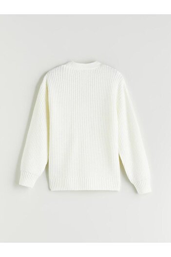 LC Waikiki V-Neck Girl's Knitwear Cardigan (W5)