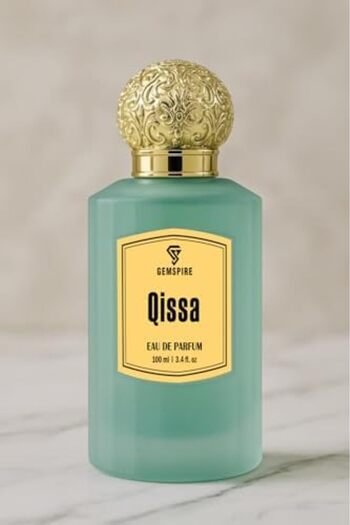 GEMSPIRE Qissa Eau de Parfum for Men – 100ml | Crafted with Oud, Caramel & Fruity Accents