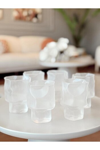 Linan Ware Set of 2 Whiskey/Cocktail Design Glass/Outside Silicone Coated Glass 200 ml