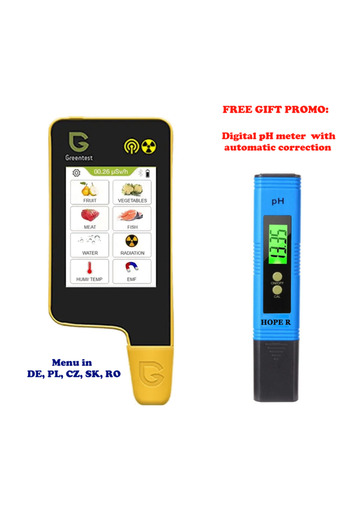 HOPE R Greentest 8 digital tester for measuring nitrate concentration in fruits, vegetables, meat,