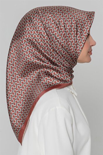 Armine Μεταξωτό Φουλάρι Nostalgia - 8401-37 Copper Twill