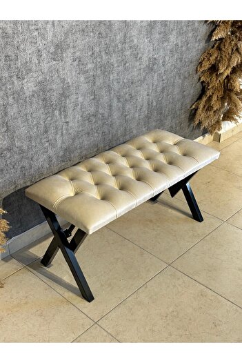ASLANSTORE Bench puf Ayaklı 42x90 puf ölçüleri