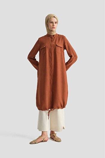 Armine TREND Full Length Zippered Tunic-25Yt4138