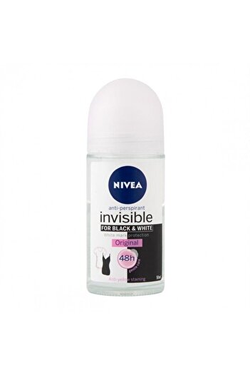 NIVEA Invisible For Black and White Original Roll On 50 ml
