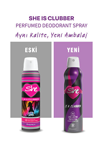 She Classic Kadın Deodorant 150 ml
