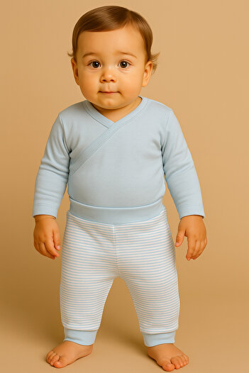 ciccimbaby Striped Pant with Cuffs