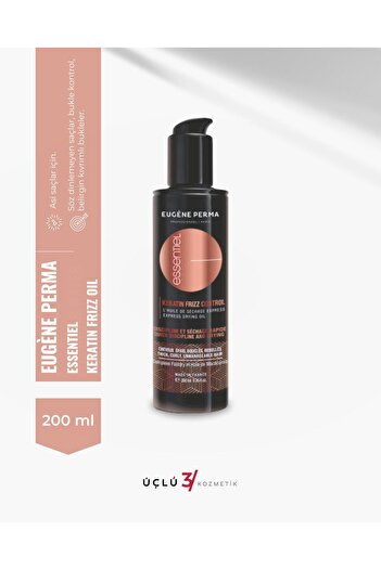 Eugene Perma 200ml Keratin Frizz Control Oil -3140100358001