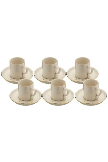 OLİKA Olika Mira 12 Piece Cup Set Gold