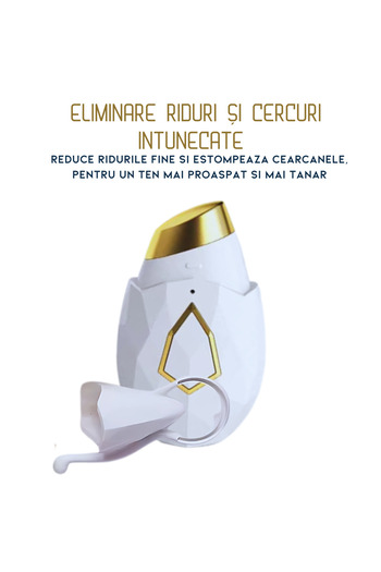 KleVero Facial care device for eye care, 4 in 1, anti-wrinkle, anti-bags under the eyes, l