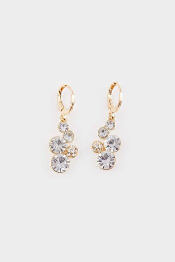 DeFacto Women's Hanging Stone Gold Crown E8560Axns