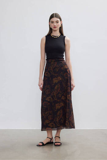 BE BLUE Retro Tulk Skirt