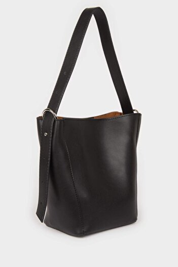 DeFacto Women's Faux Leather Shoulder Bag E8493Axns