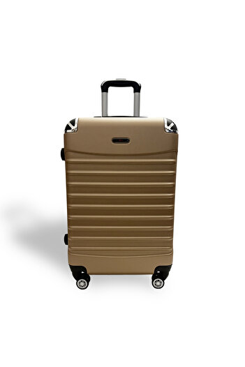 Rorik Cărucior din policarbonat, 92 L, L 77x45x30 cm, roți duble 360°, auriu