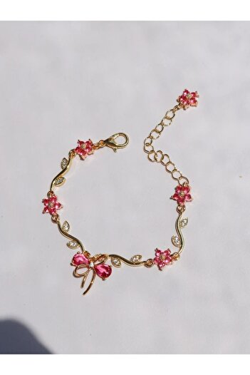 Reorah Collection Ribbon Garden Bracelet