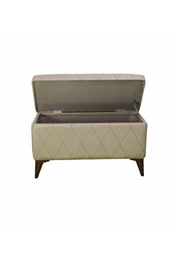 vavonni Sandıklı 90 Cm Nevrür Kapitone Puf A Kalitekoltuk Bench / 02